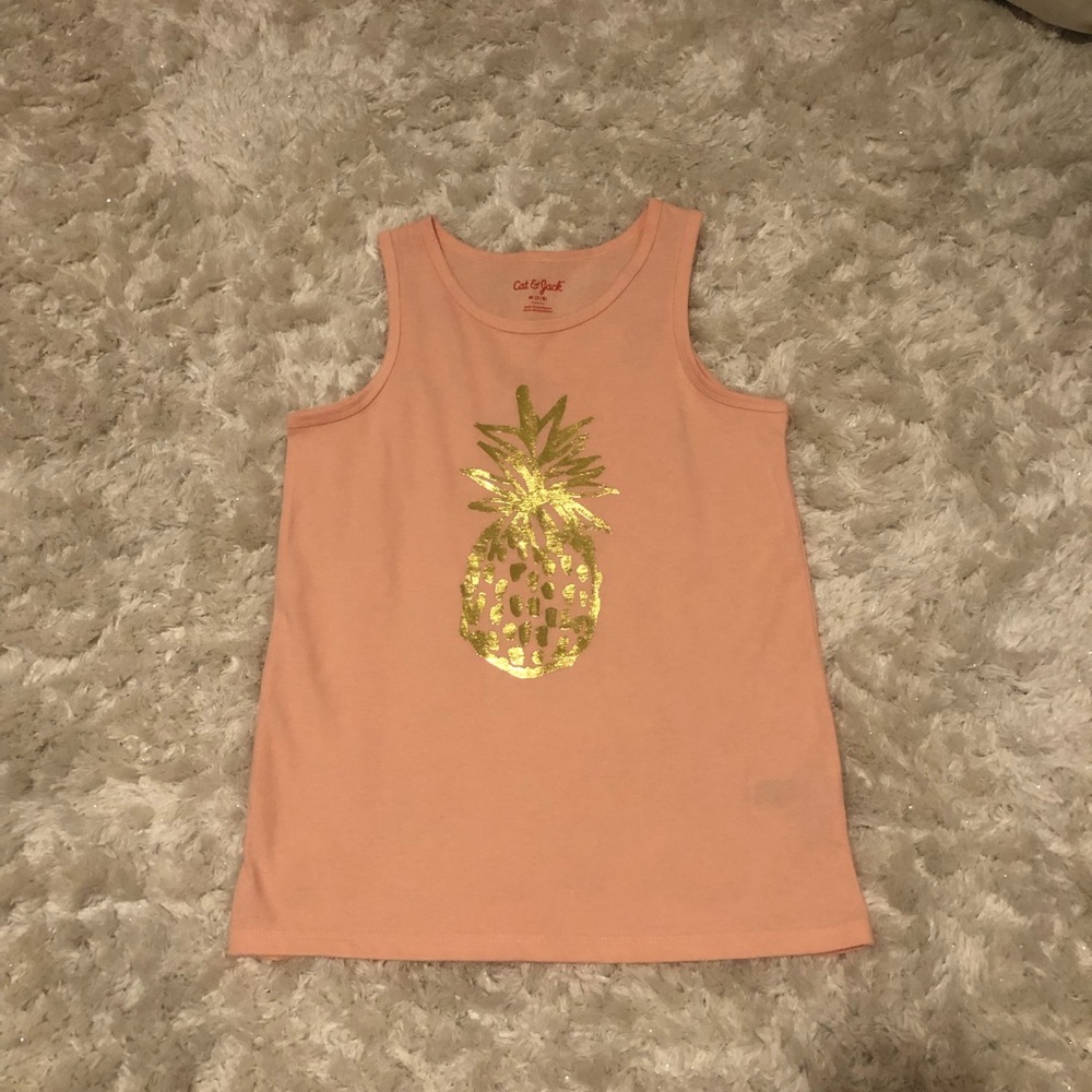 Pink pineapple tank
